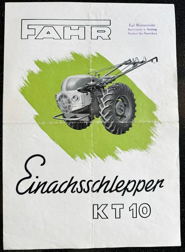 Seltenes prospekt fahr - prospekt,