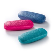 FEFI® – Hardcase Brillenetui im Präge-Design + Mikrofasertuch