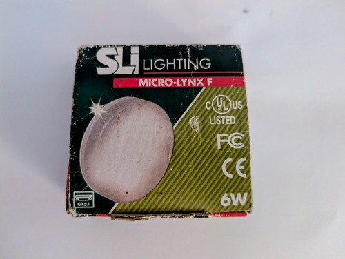 Sylvania micro lynx warm - f, 6w
