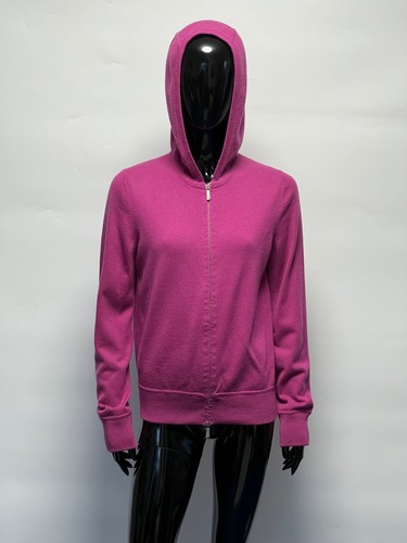 Malo damen hoodie - fuchsia, 100%