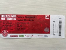 Ticket Fortuna Düsseldorf -