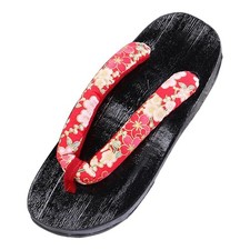 2x Japanische Holz Clogs