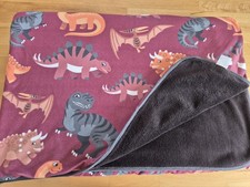 Babauba Kuscheltagesdecke XXL BigDinos Kuscheldecke