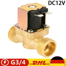 Magnetventil Messing 3/4"