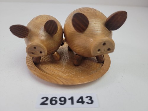Schweine mit unterteller set - schweine,