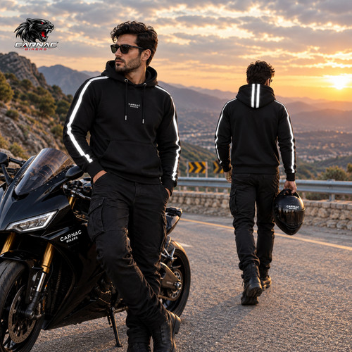 Armored motorcycle hoodie - armored,