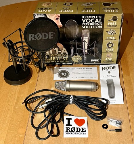 Rode nt1 vocal - recording, set