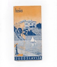 JUGOSLAWIEN - 1930er Jahre Origianl Vintage Pamphlet Faltblatt [Jugoslawien]
