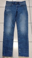 G-STAR RAW Herren Jeans Mod.: 3301 REGULAR TAPERED W28/L32 blau gerades Bein