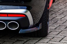 Hintere Seiten Flaps Satz mit Wings aus ABS passend für Audi S4 B9 Facelift