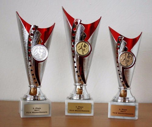 Pokal trophäen 3er serie - 3er,
