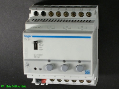 Hager tx211 eib knx schalt - hager, schalt-/