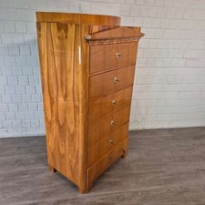 26674 Hochkommode Biedermeier