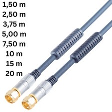 High-End Sat TV Koax F-Stecker