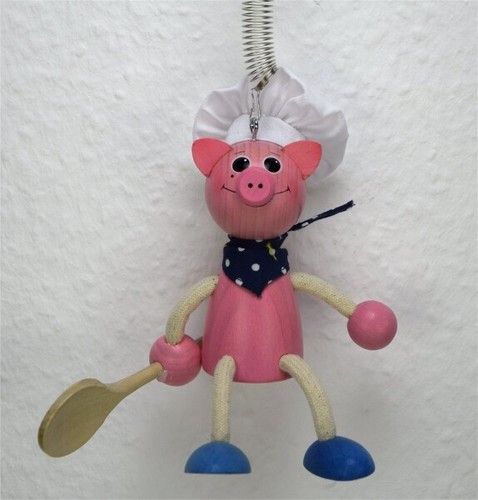 Schwein hängefigur mit - hängefigur,