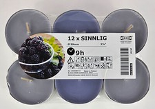 IKEA "SINNLIG" Maxi-Teelichter