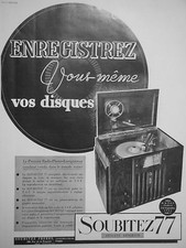 WERBUNG 1930 RADIO-PHONO