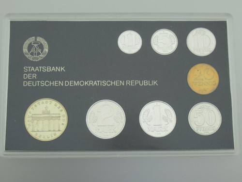 Kms kursmünzensatz ddr 1984 - kms,