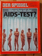 Der Spiegel, Heft 17 Jg 1988: Aids, Waigel, Robot-Autos,  VErfassungsschutz