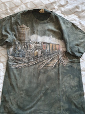 Railroad T-Shirt, Herren, Gr. M, Motorrad, Biker, Eisenbahn, Railway