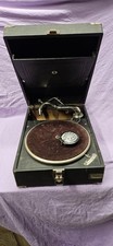 Altes Grammophon Koffergrammophon DEFEKT 