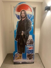 LEBENSGROSSER Aragorn Kino-Aufsteller in Pappe -2 m hoch von 2003 PEPSI Werbung!