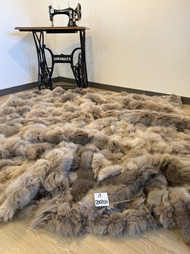 Echte fuchsfell decke premium - echte,