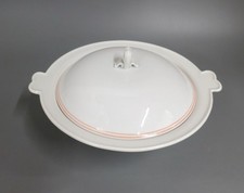 Ragout Schüssel 0,8 Liter Meissen Koralle roter Faden Rand Rot Entw. Paul Börner