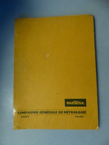 Metrix sweep generator 601b - sweep,