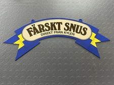 Färskt Snus Musterschild Emailschild Von Boos & Hahn