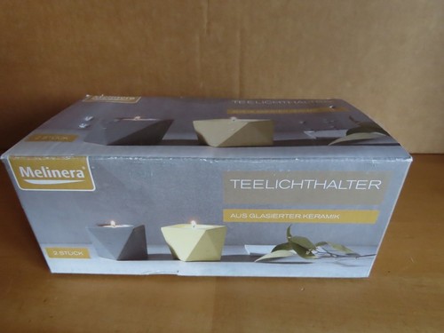 Teelichthalter aus glasierter