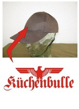 Küchenbulle Cap mit Reichsadler Mütze Baseball Cap One Size WH WK2 WW2 Wehrmacht