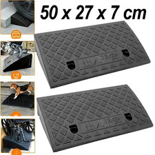 2 er Bordsteinrampe Gummi Auto