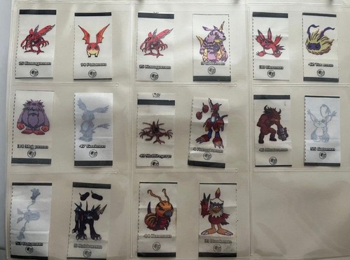Digimon bubble gum leeralbum - gum,
