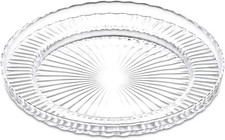 Glas Kuchenteller Dessertteller (3 Teller in einem Packet) Länge 17 cm