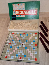Scrabble von Spear-Spiel 50er komplett mit Anleitung Holzbuchstaben TOP Zustand