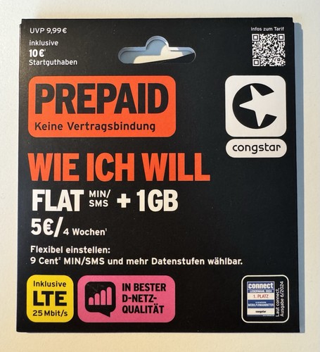 Congstar prepaid wie - congstar,