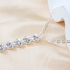 Herz Strass Bikini Brust Kette