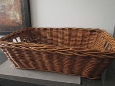 Ikea Weidenkorb Rattankorb Dekokorb Korb Rattan braun natur 55x38x16 eckig Deko