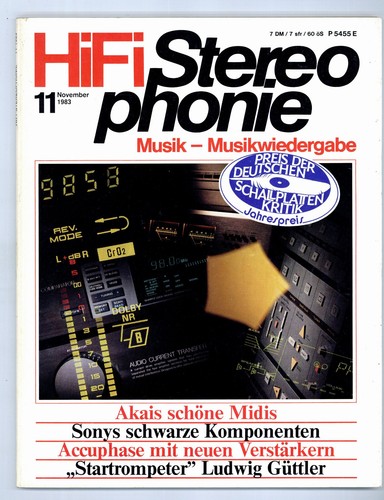 Hifi stereophonie 1983 sony - hifi,