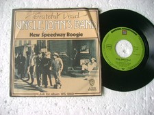 7" Single - Grateful Dead  -Uncle John`s Band + New Speedway Boogie- Warner 7410