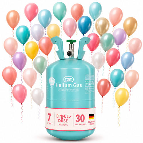 Helium ballon gas liter - 7,