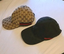 2 Gucci Caps Beige Schwarz
