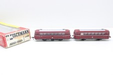 H0 Fleischmann 4400 DB Schienenbus mit Beiwagen Diesellok analog DC OVP N106