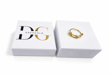 Drehgold Ring Goldfarben –