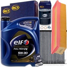 INSPEKTIONSPAKET+ELF 5W30 ÖL passend für RENAULT CLIO IV DACIA LOGAN II SANDERO