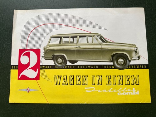 Altes prospekt borgward - borgward, 2