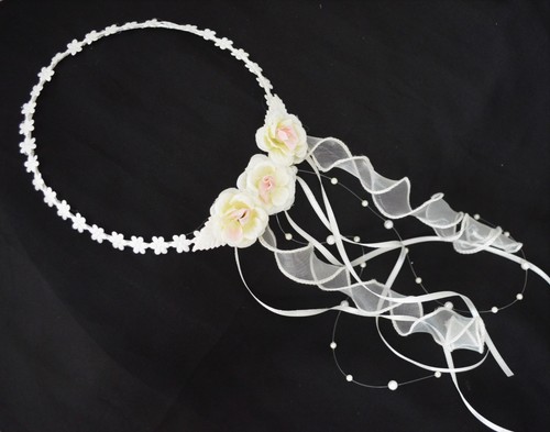 Kopfschmuck ivory haarreif zum - kopfschmuck,