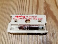 Original Rotring Zeichenkegel Micronorm 0,50 mm - NEU & OVP - Art. 750050