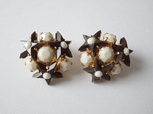 Vintage ohrringe ohrclips - vintage,